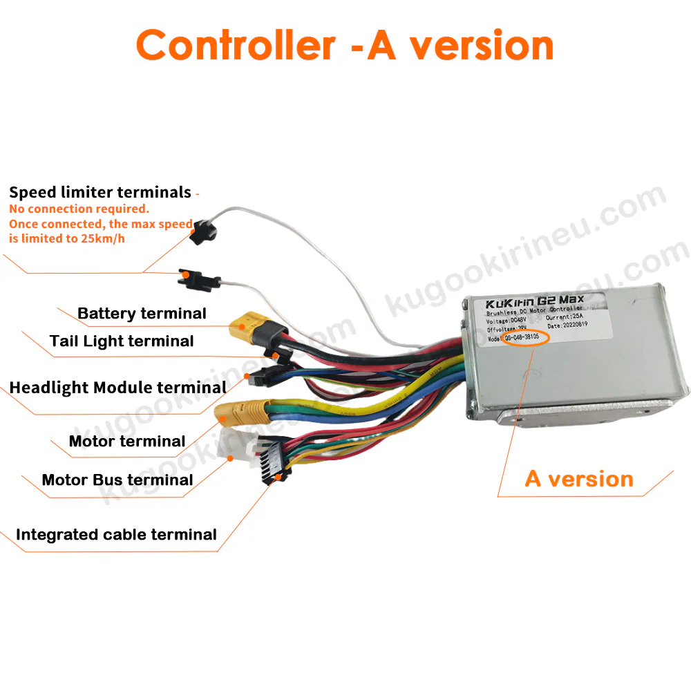 Spare Parts for KUKIRIN G2 Max Electric Scooter - Image 39